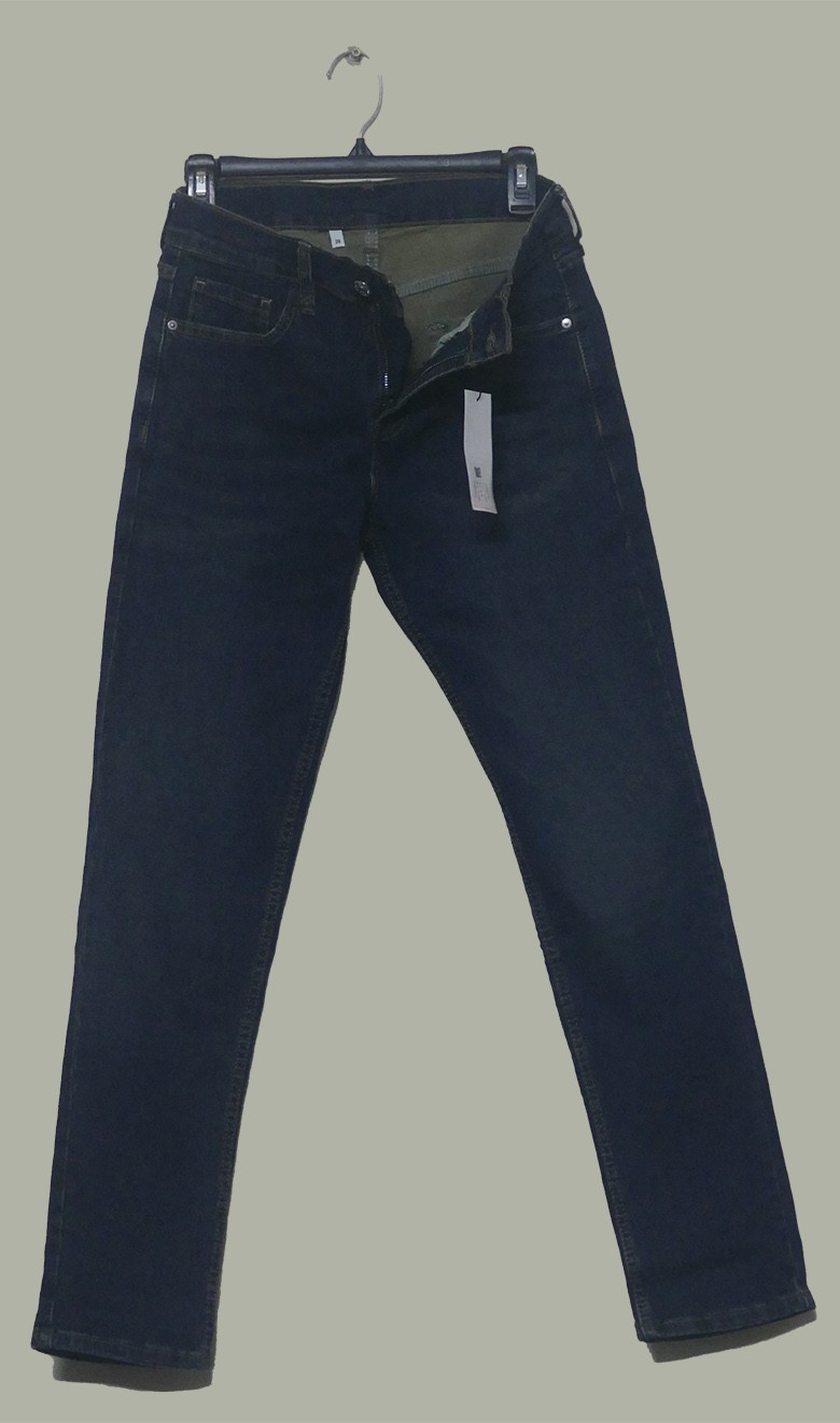 Denim 5 pocket slim fit pant S2801